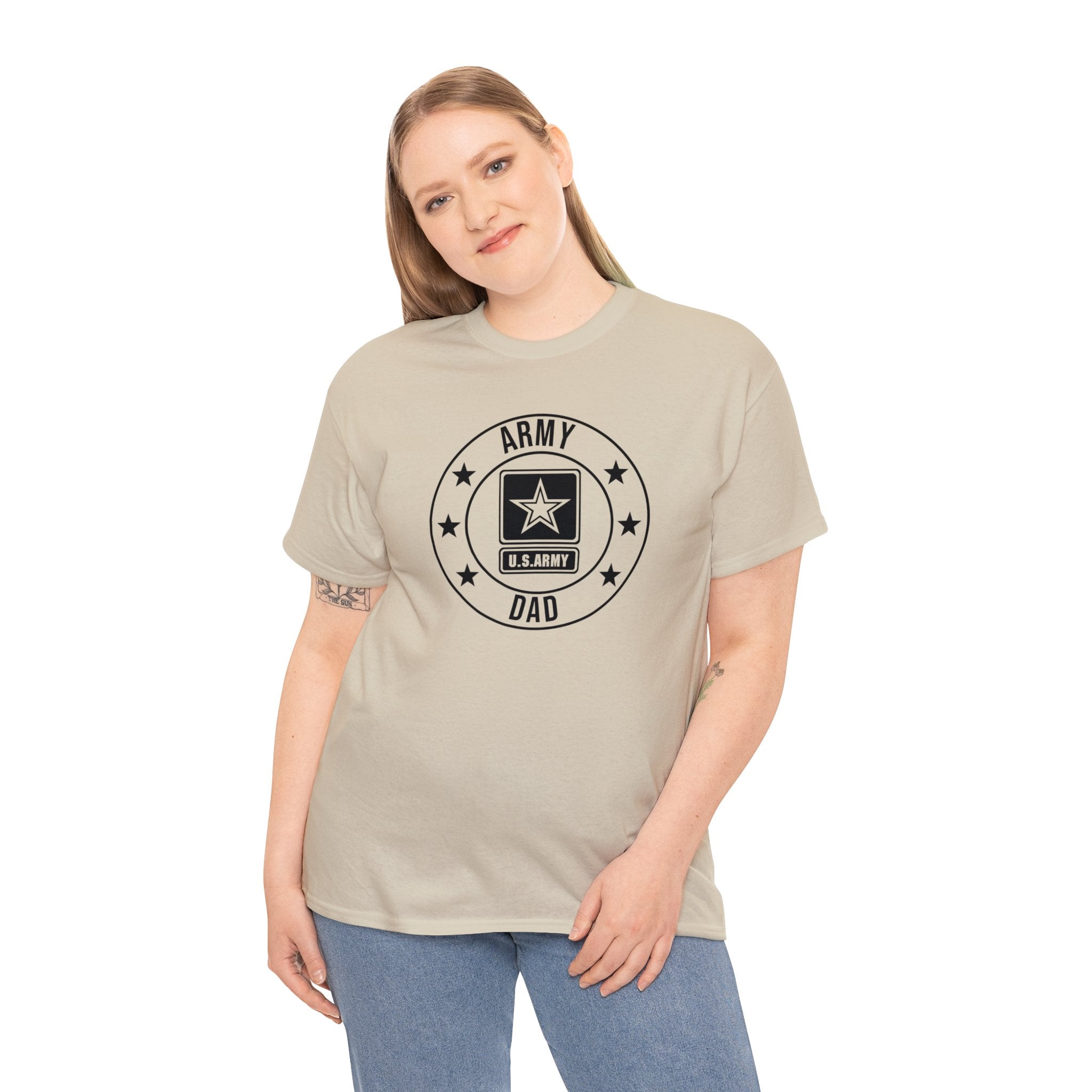 US Army Dad Logo Gildan 5000 T-Shirt - Wear Your Pride!