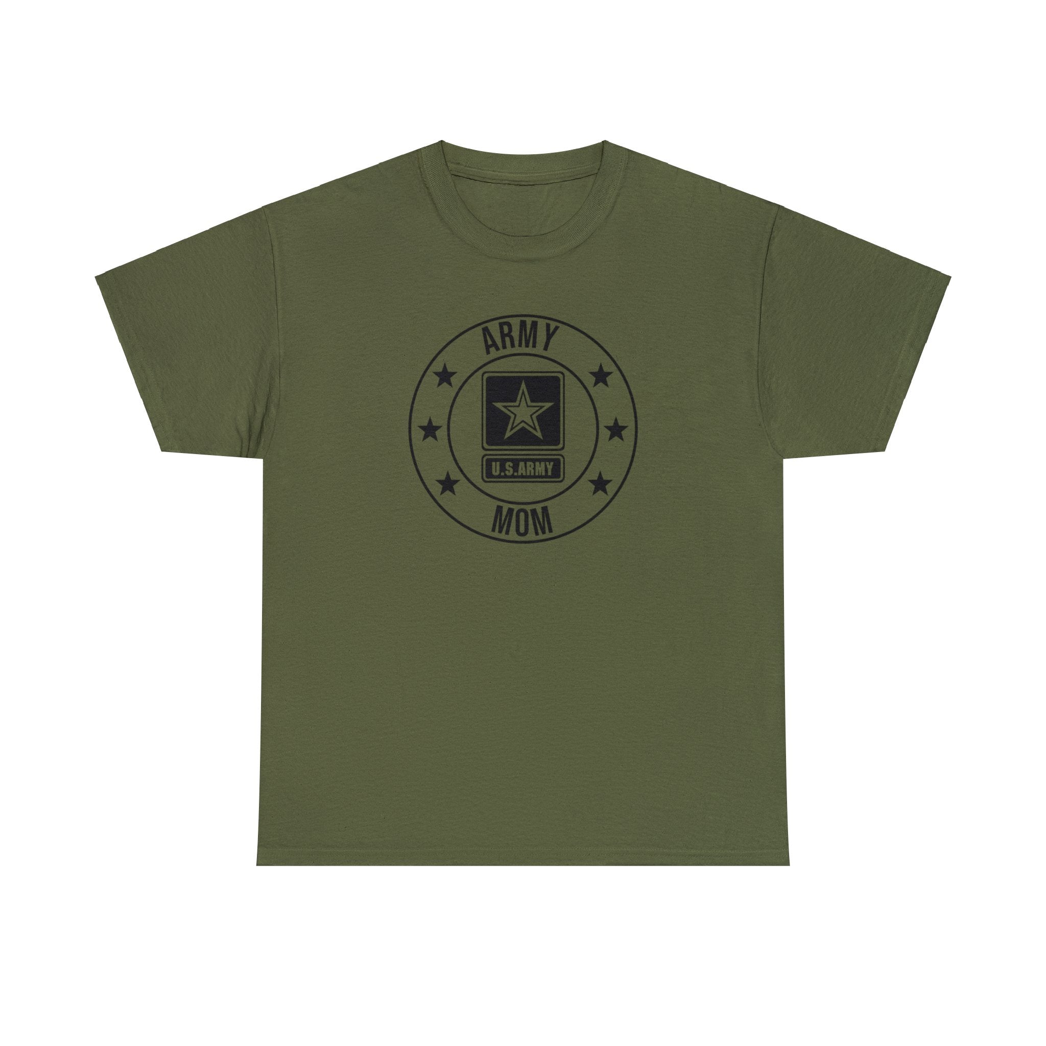 US Army Military Mom T-Shirt - Wear Your Pride! Unisex Heavy Cotton Tee